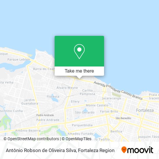 Antônio Robson de Oliveira Silva map