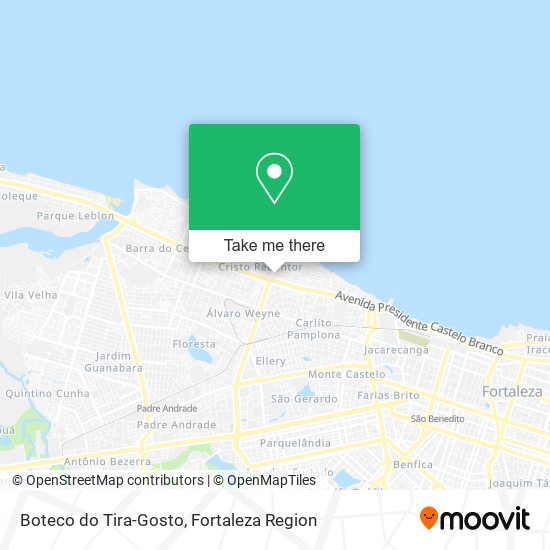 Boteco do Tira-Gosto map