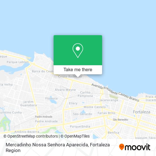 Mapa Mercadinho Nossa Senhora Aparecida