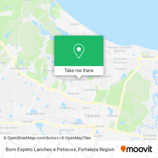 Bom Espeto Lanches e Petiscos map