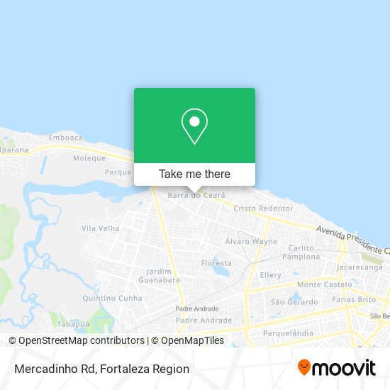 Mapa Mercadinho Rd