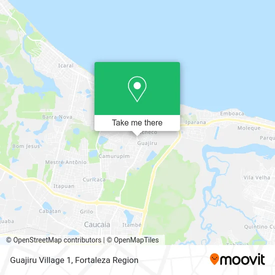 Guajiru Village 1 map