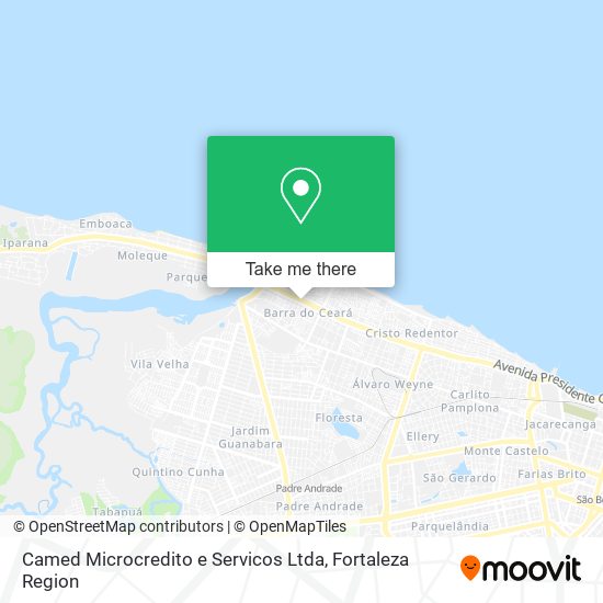 Mapa Camed Microcredito e Servicos Ltda