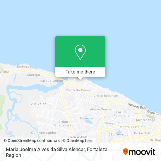 Maria Joelma Alves da Silva Alencar map