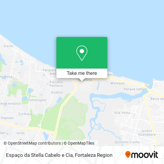 Espaço da Stella Cabelo e Cia map