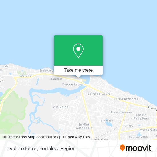 Mapa Teodoro Ferrei