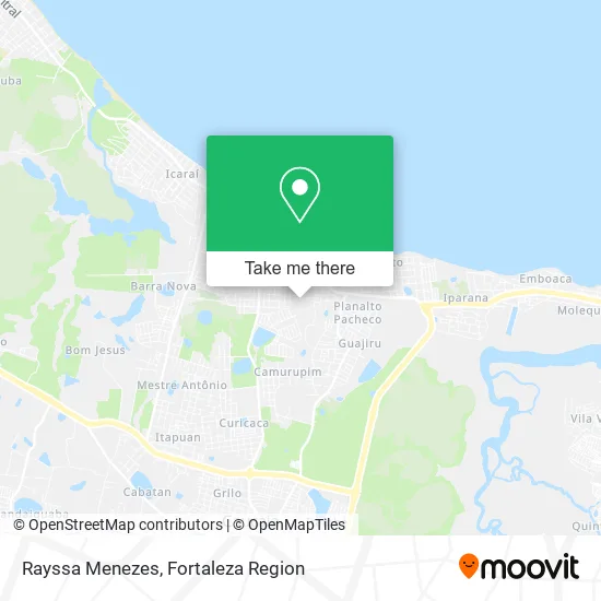 Rayssa Menezes map