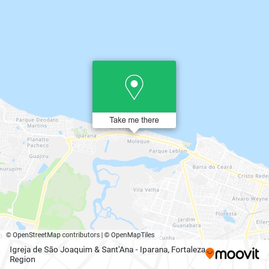 Igreja de São Joaquim & Sant'Ana - Iparana map