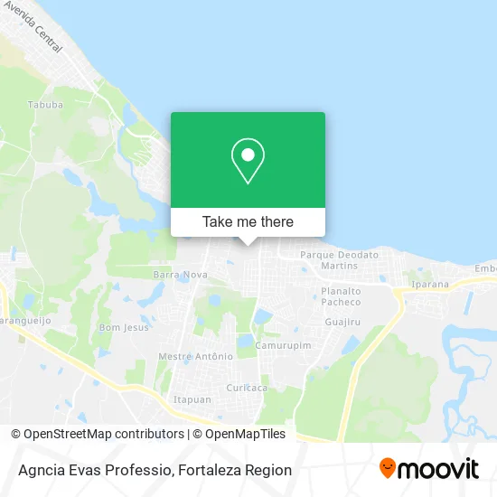 Agncia Evas Professio map