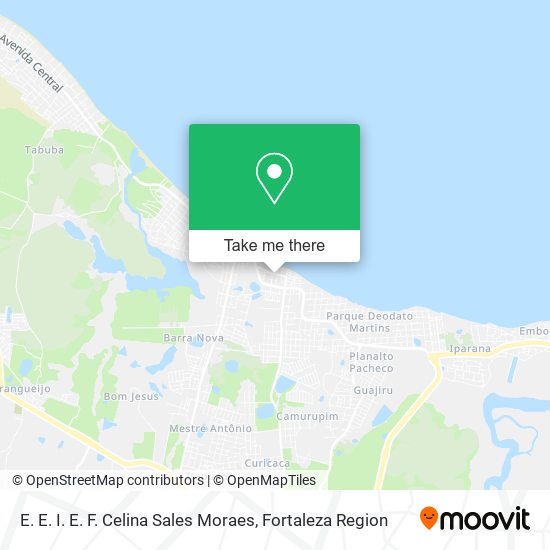 E. E. I. E. F. Celina Sales Moraes map