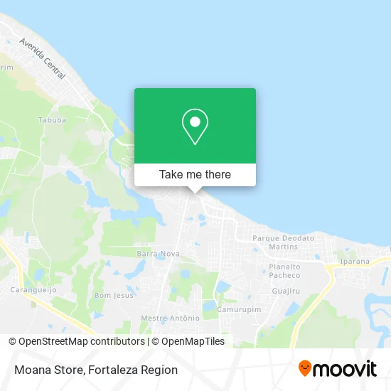 Moana Store map