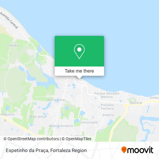 Espetinho da Praça map