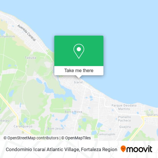 Condomínio Icaraí Atlantic Village map