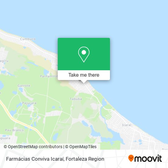 Farmácias Conviva Icaraí map
