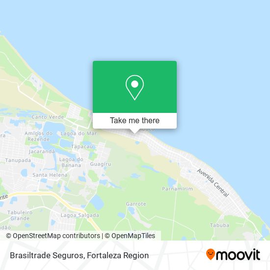 Brasiltrade Seguros map