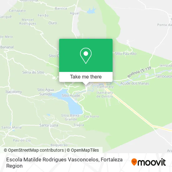 Escola Matilde Rodrigues Vasconcelos map