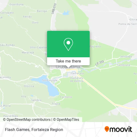 Flash Games map