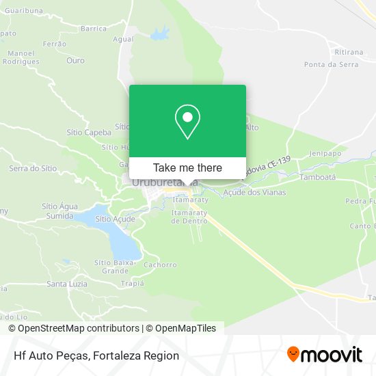 Hf Auto Peças map