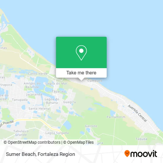 Sumer Beach map