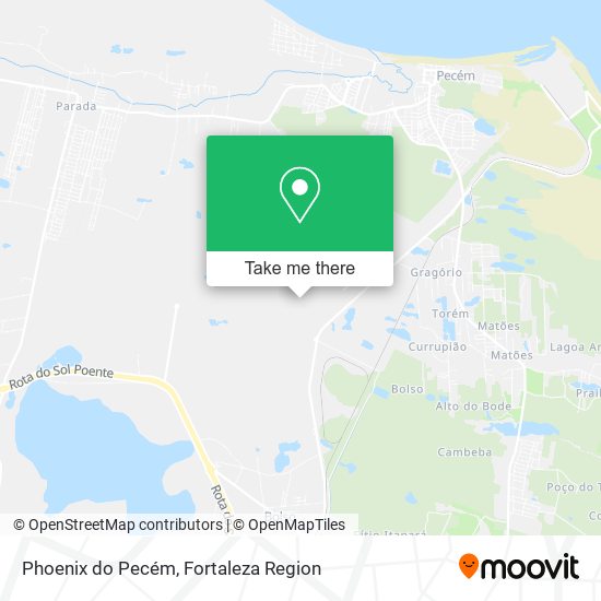 Phoenix do Pecém map