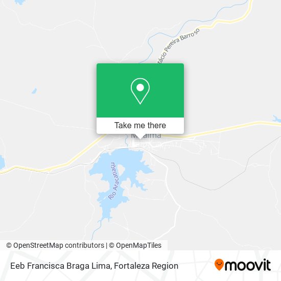Eeb Francisca Braga Lima map