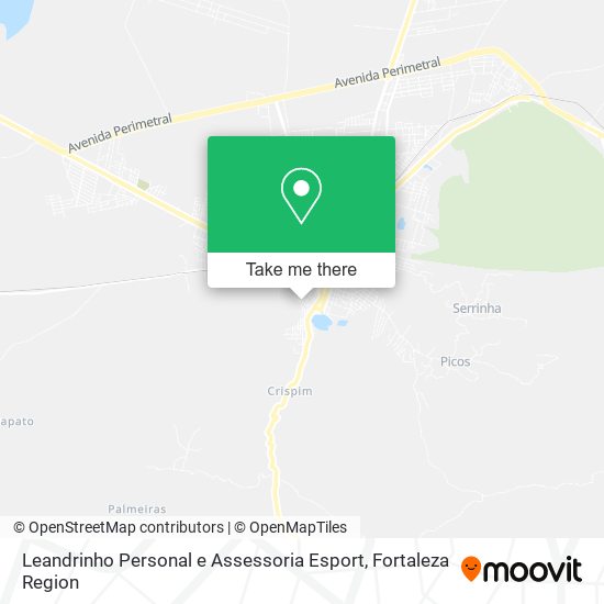 Leandrinho Personal e Assessoria Esport map