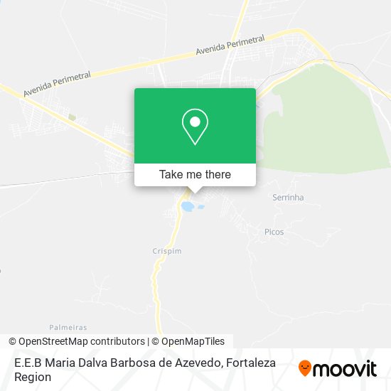 E.E.B Maria Dalva Barbosa de Azevedo map