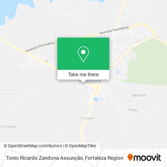 Tonio Ricardo Zandona Assunção map