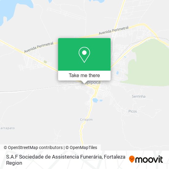 S.A.F Sociedade de Assistencia Funerária map