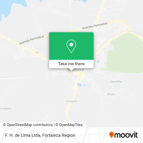 F. H. de Lima Ltda map