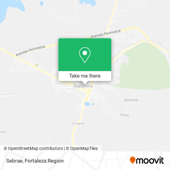 Sebrae map