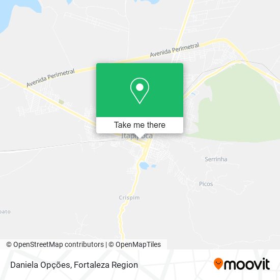 Daniela Opções map