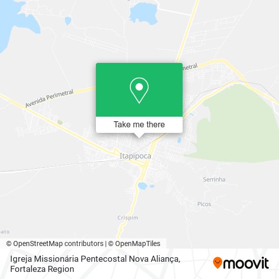 Igreja Missionária Pentecostal Nova Aliança map