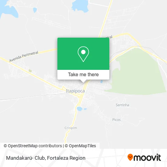 Mandakarú- Club map