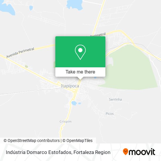 Indústria Domarco Estofados map
