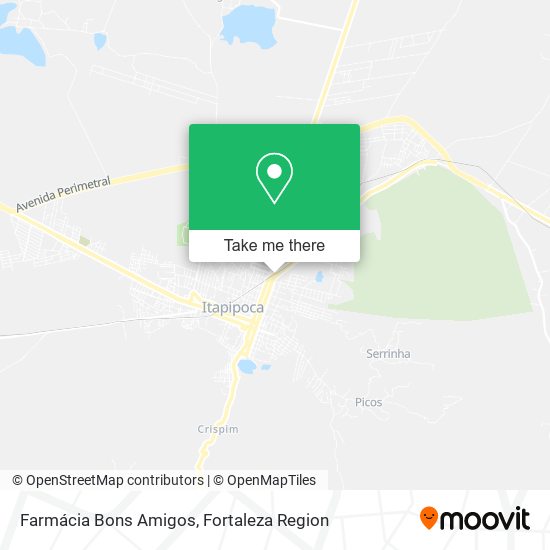 Farmácia Bons Amigos map