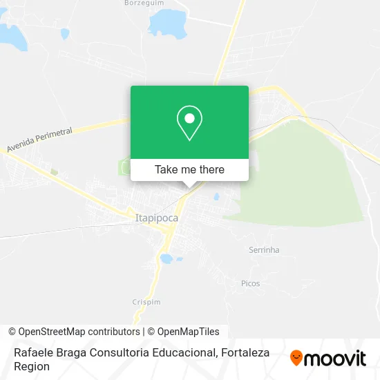 Rafaele Braga Consultoria Educacional map