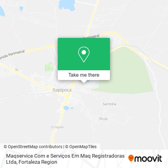 Maqservice Com e Serviços Em Maq Registradoras Ltda map