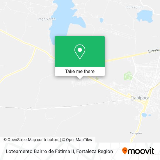 Loteamento Bairro de Fátima II map