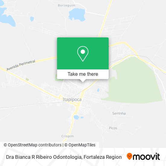 Dra Bianca R Ribeiro Odontologia map
