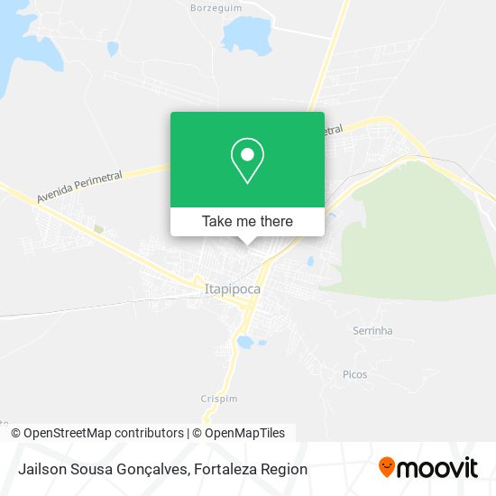 Jailson Sousa Gonçalves map