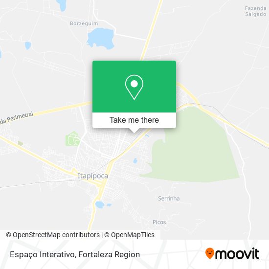 Espaço Interativo map