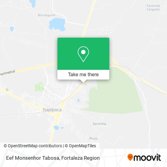 Eef Monsenhor Tabosa map