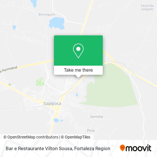 Bar e Restaurante Vilton Sousa map