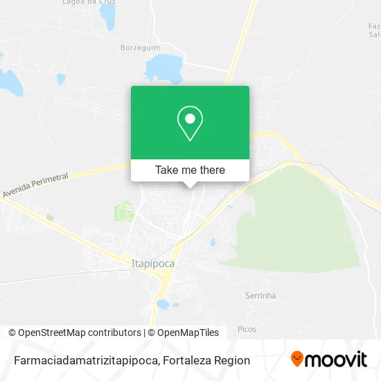 Farmaciadamatrizitapipoca map