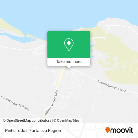 Pinheirodas map