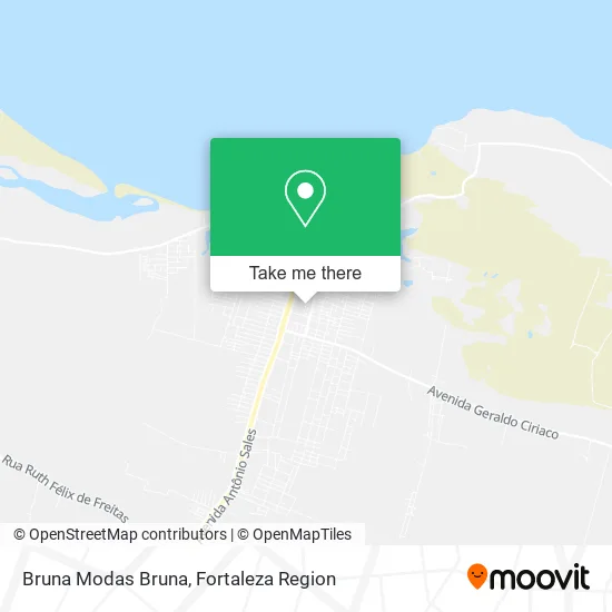 Bruna Modas Bruna map