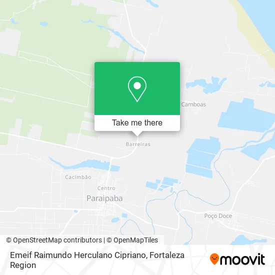 Emeif Raimundo Herculano Cipriano map