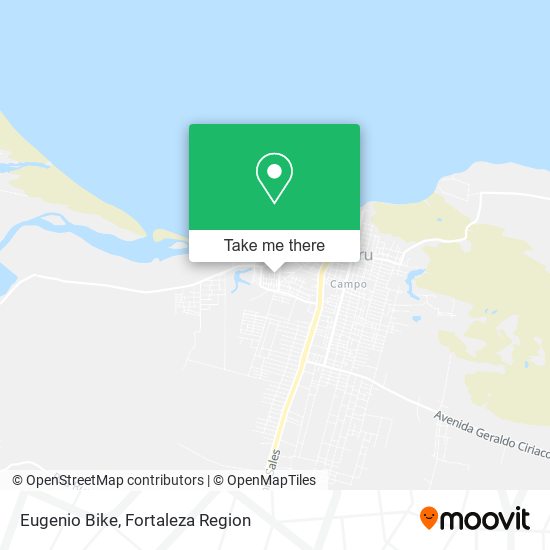 Eugenio Bike map