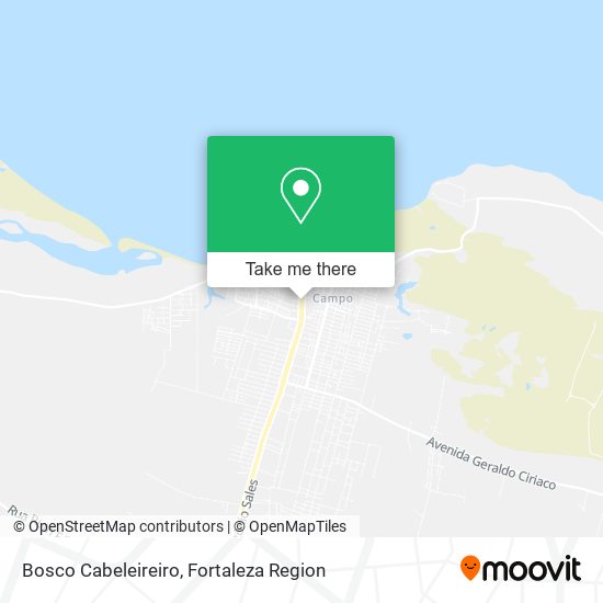 Mapa Bosco Cabeleireiro